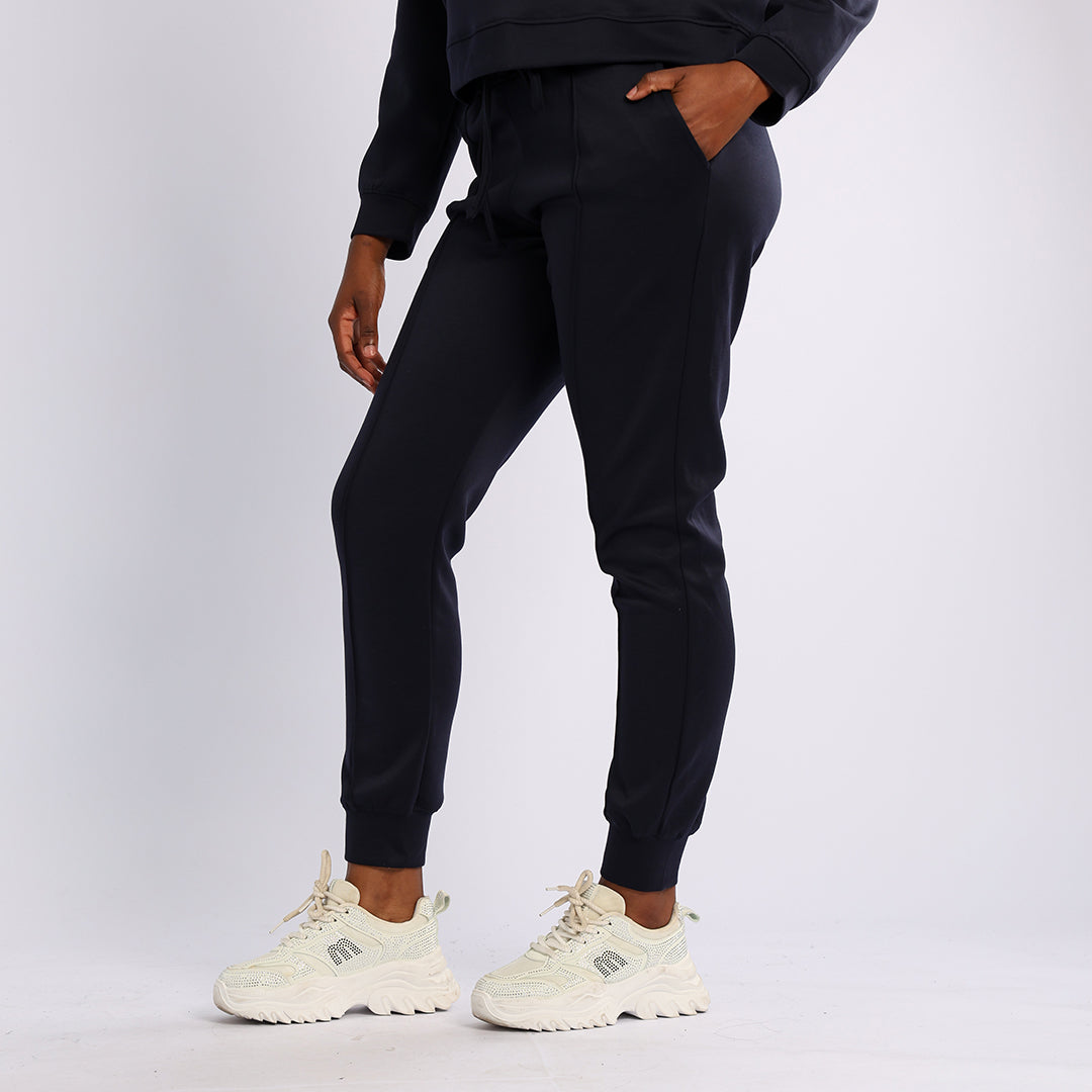 LADIES NAVY JOGGER