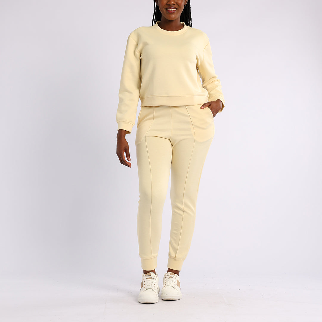 LADIES YELLOW JOGGER
