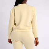 LADIES YELLOW SWEATER