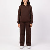 BIG GIRLS CERISE KANGAROO HOODY