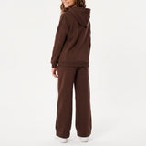 BIG GIRLS CERISE KANGAROO HOODY