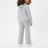BIG GIRLS GREY MEL KANGAROO HOODY
