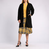 LADIES MELTON BLACK JACKET