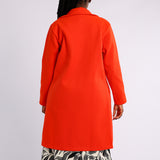 LADIES MELTON TANGERINE JACKET