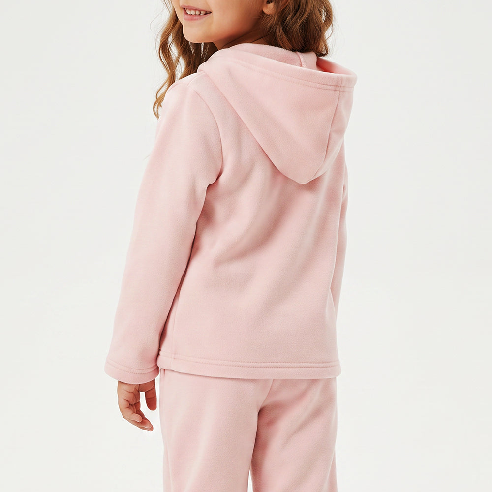 GIRLS PINK HOODY