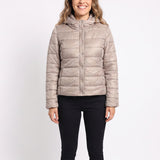 GREY  2 IN 1 PUFFER JACKET (BODYWARM AND JACKET)