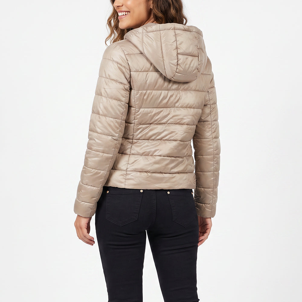GREY  2 IN 1 PUFFER JACKET (BODYWARM AND JACKET)
