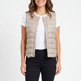 GREY  2 IN 1 PUFFER JACKET (BODYWARM AND JACKET)