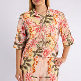 CORAL TROPICAL SHIRT