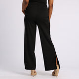 BLACK WIDE LEG PANT