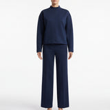LADIES ALORA NAVY PANTS