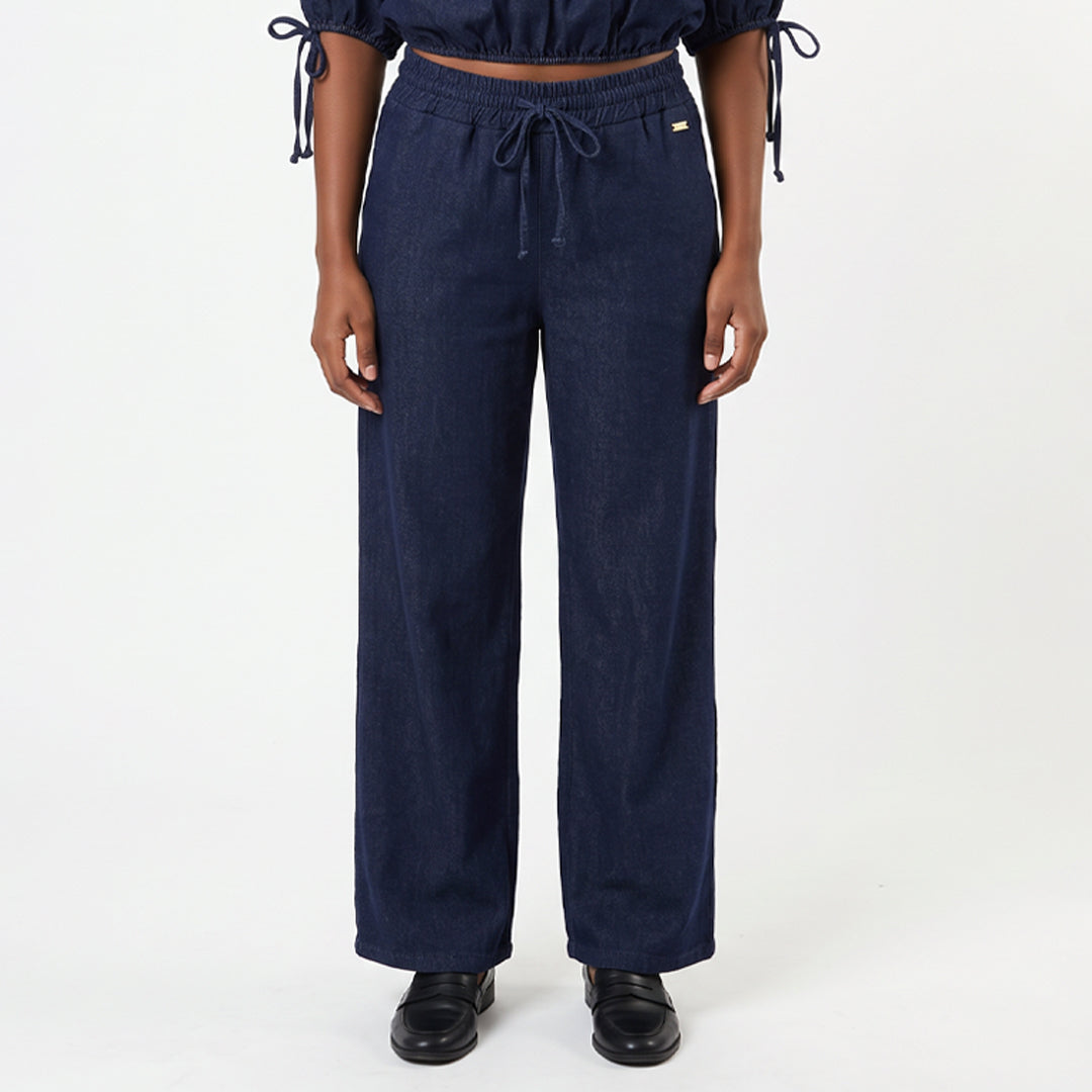 LADIES ALORA INDIGO PANTS