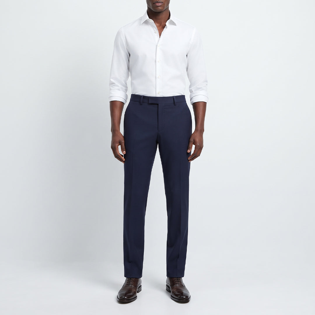 Mens Navy Trousers