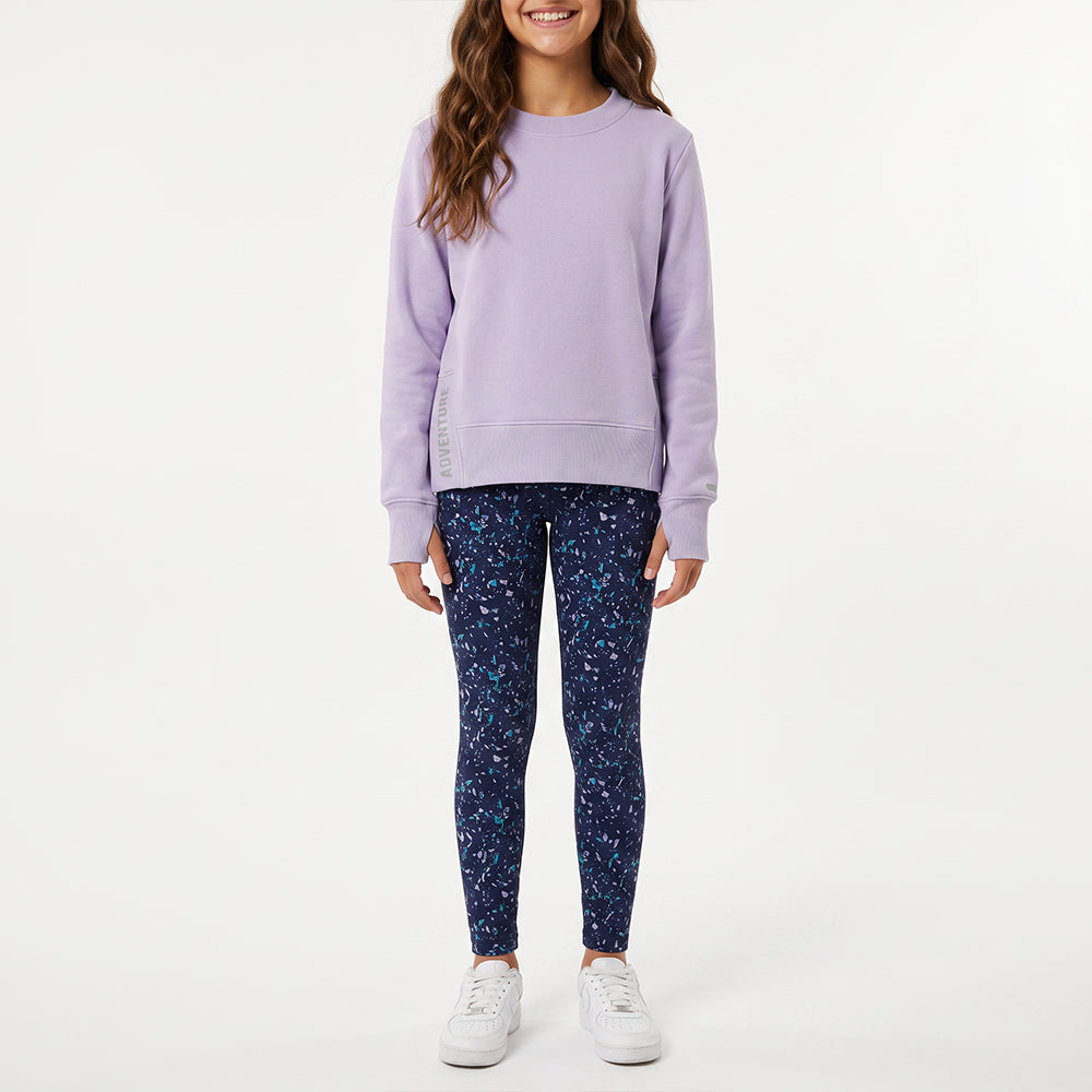 PURPLE 2PCE SET (SWEATER/LEGGING)