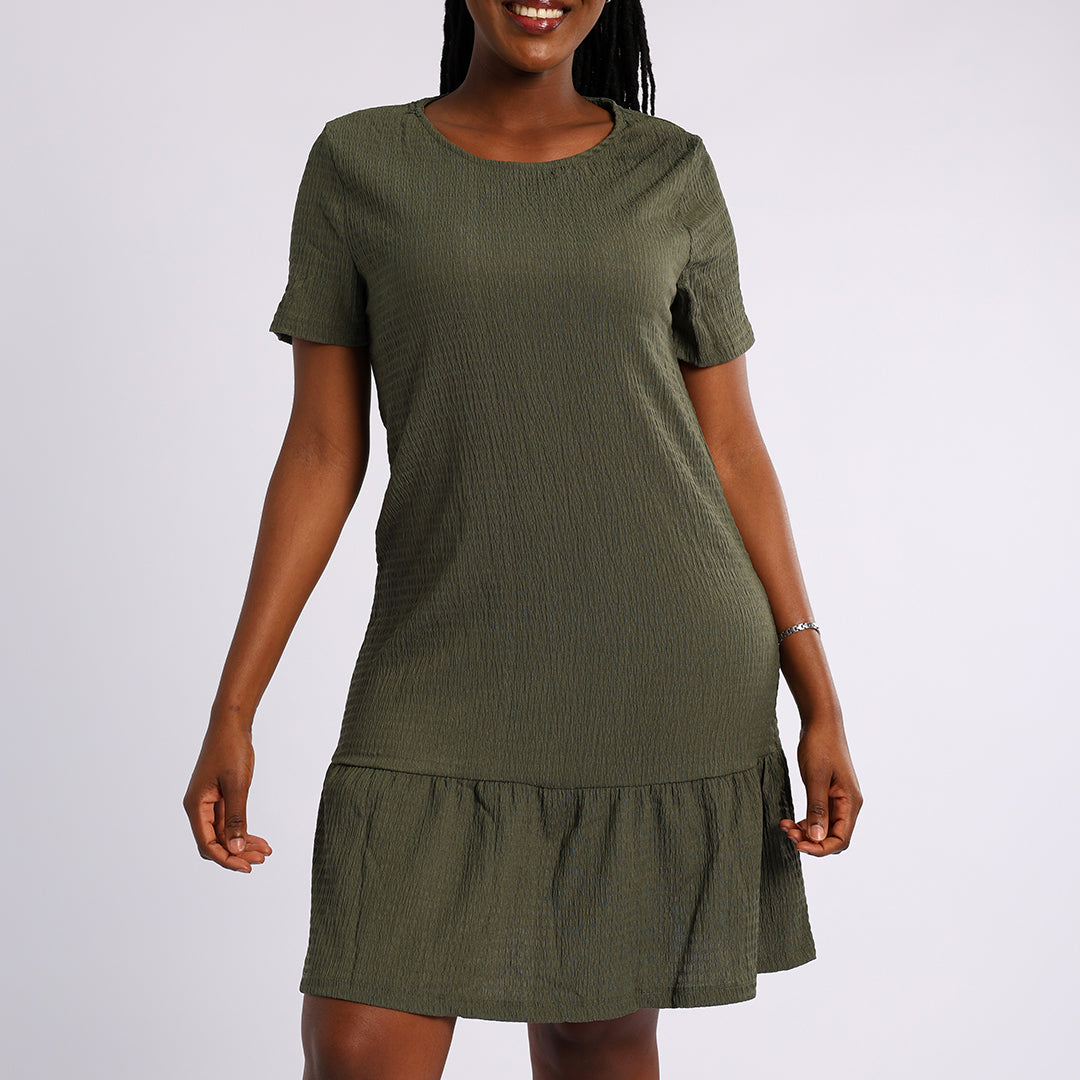 SHORT SLEEVE DRESS