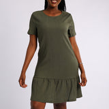 SHORT SLEEVE DRESS