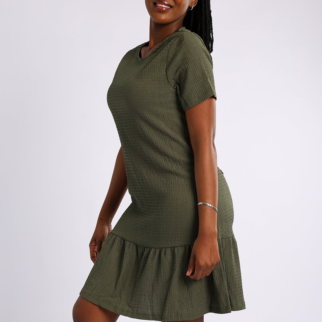 SHORT SLEEVE DRESS