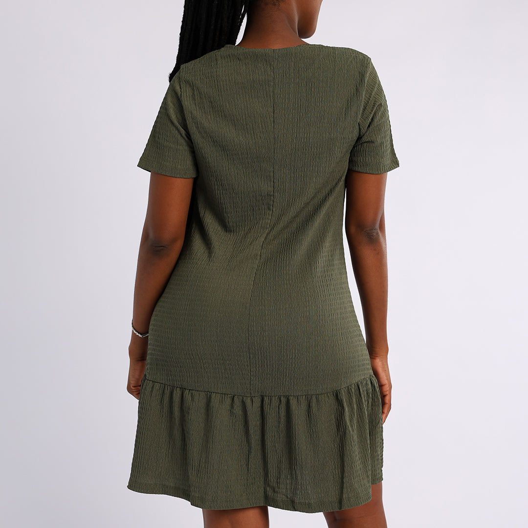 SHORT SLEEVE DRESS