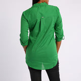 GREEN LONG SLEEVE SHIRT