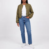 LADIES OLIVE JACKET