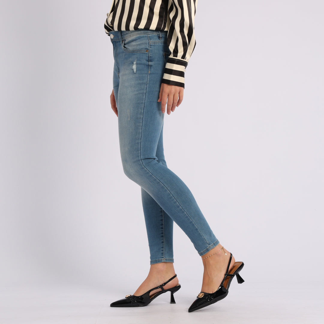 Light Blue Denim Skinny Jean