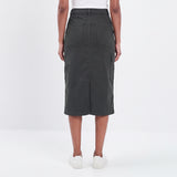Olive Cargo Long Length Skirt