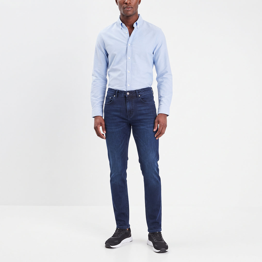 Dk Wash Straight Leg Jean