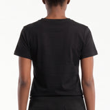 Alora Ladies Black Tee