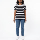 ALORA LADIES STRIPE TEE