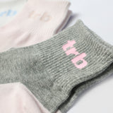 Crew Ribbed 4 Pack Socks