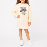 TRB GIRLS CREAM DRESS