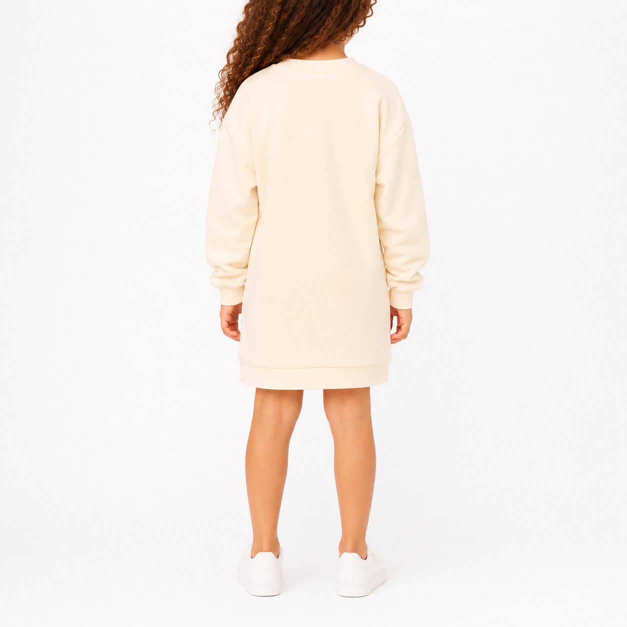 TRB GIRLS CREAM DRESS