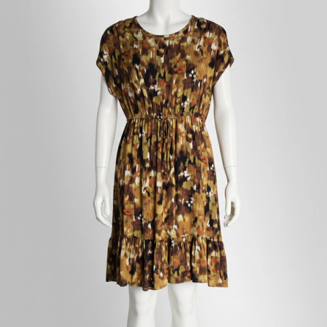 LADIES RUST DRESS