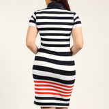 LADIES CIARRA STRIPE DRESS