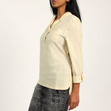 LADIES CIARRA LUREX SHIRT