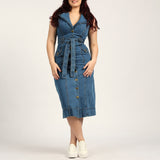 LADIES DENIM DRESS