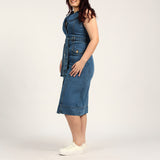 LADIES DENIM DRESS