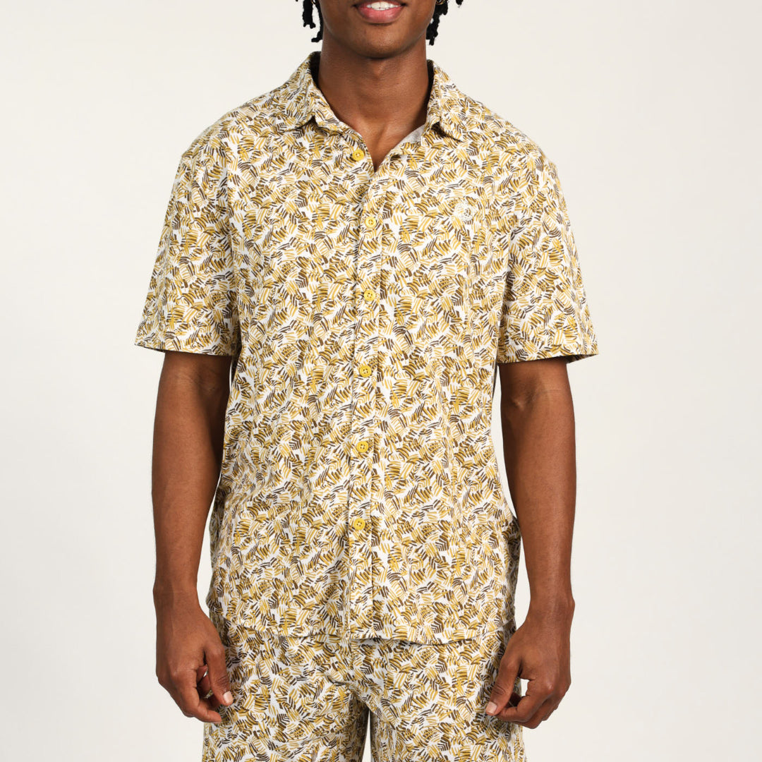 Printed Button up shirt