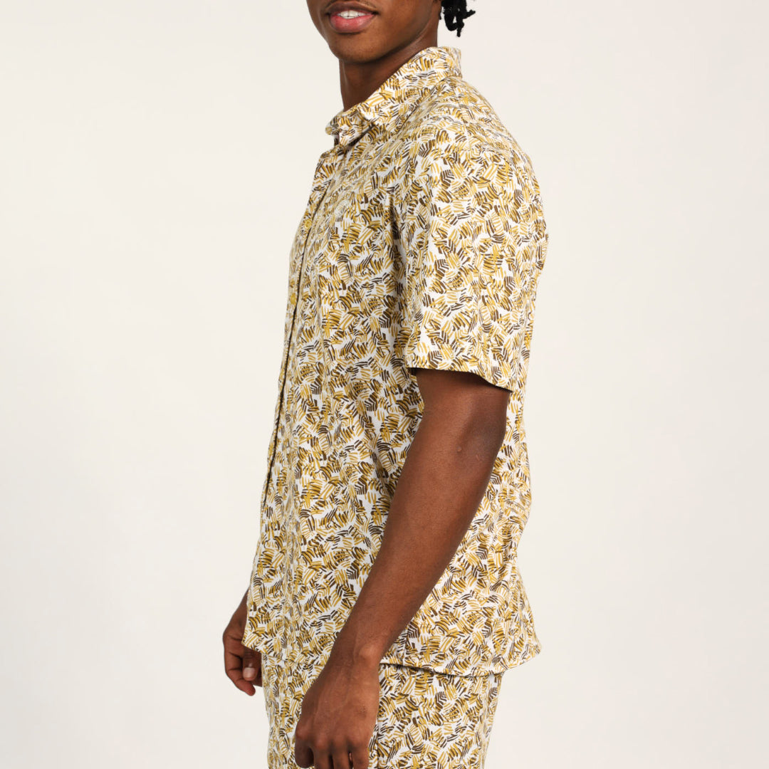 Printed Button up shirt