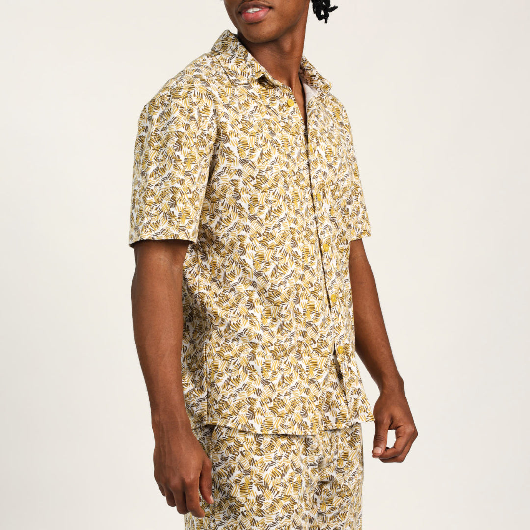 Printed Button up shirt