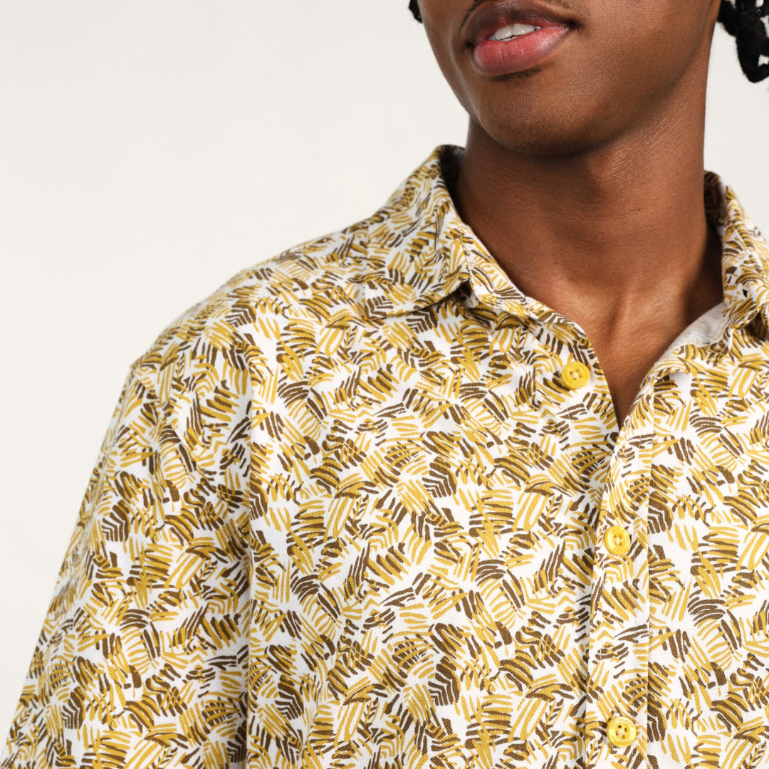 Printed Button up shirt