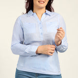 LADIES CIARRA STRIPE SHIRT