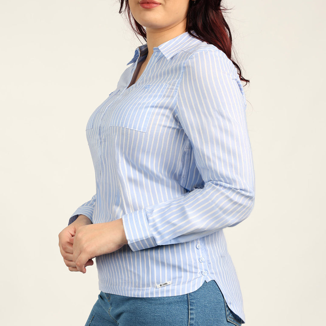 LADIES CIARRA STRIPE SHIRT