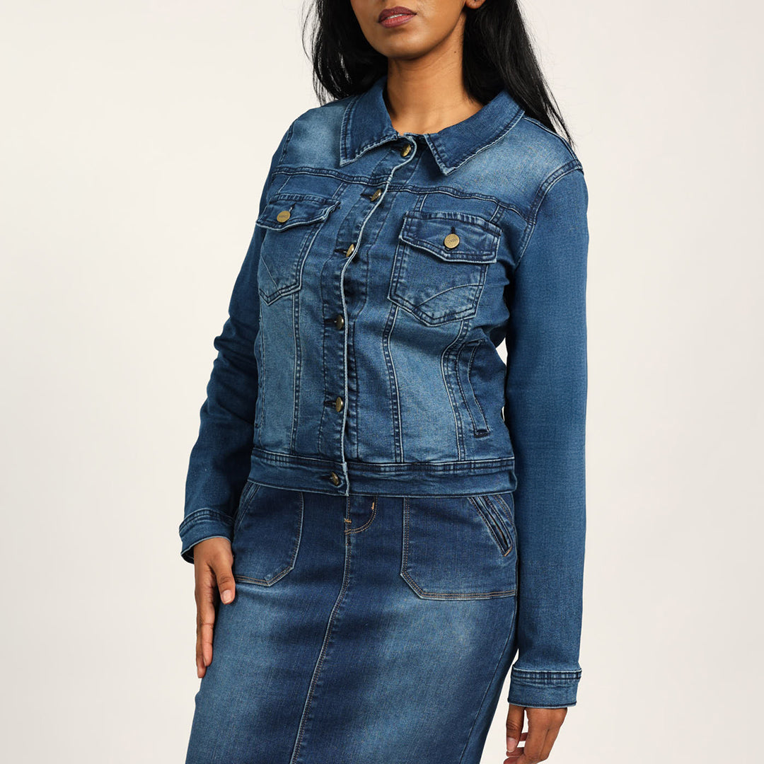 LADIES CIARRA DENIM JACKET