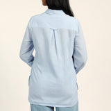 LADIES CIARRA BLUE SHIRT