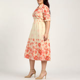 Floral Fit and Flare Dress