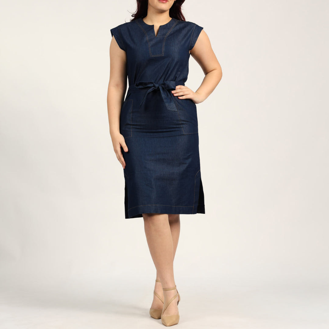 LADIES CIARRA DENIM DRESS