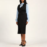 Black Lurex Waistcoat