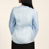 Blue Shimmer Blouse