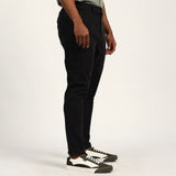 MENS ZAFF DENIM BLACK CARGO JOGGER